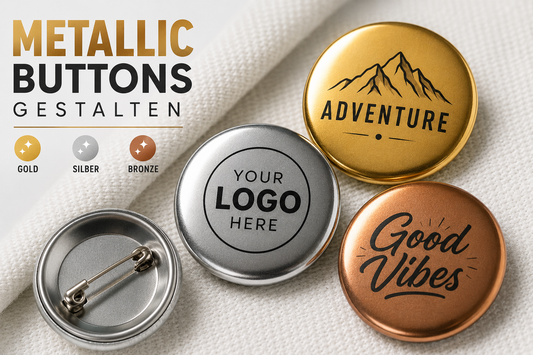 metallic buttons gestalten schweiz