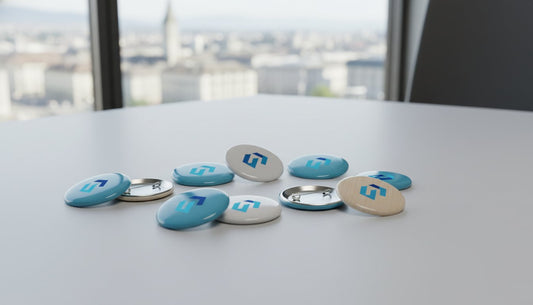 Buttons mit Logo