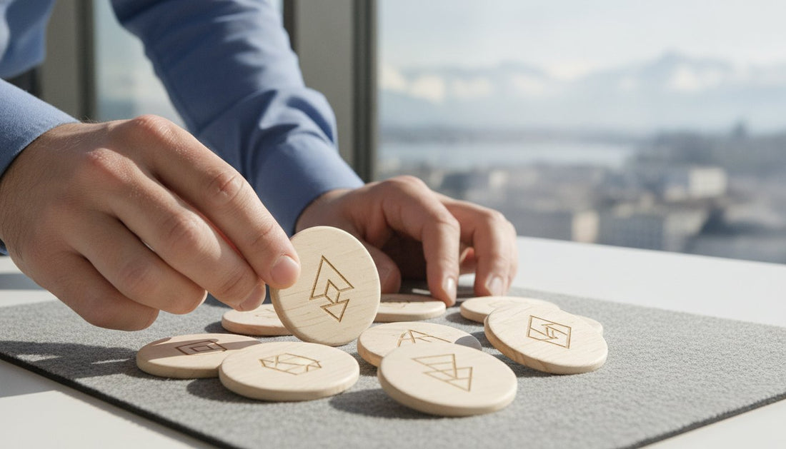 Holz-Anstecker mit eigenem Logo – Qualität für die Schweiz