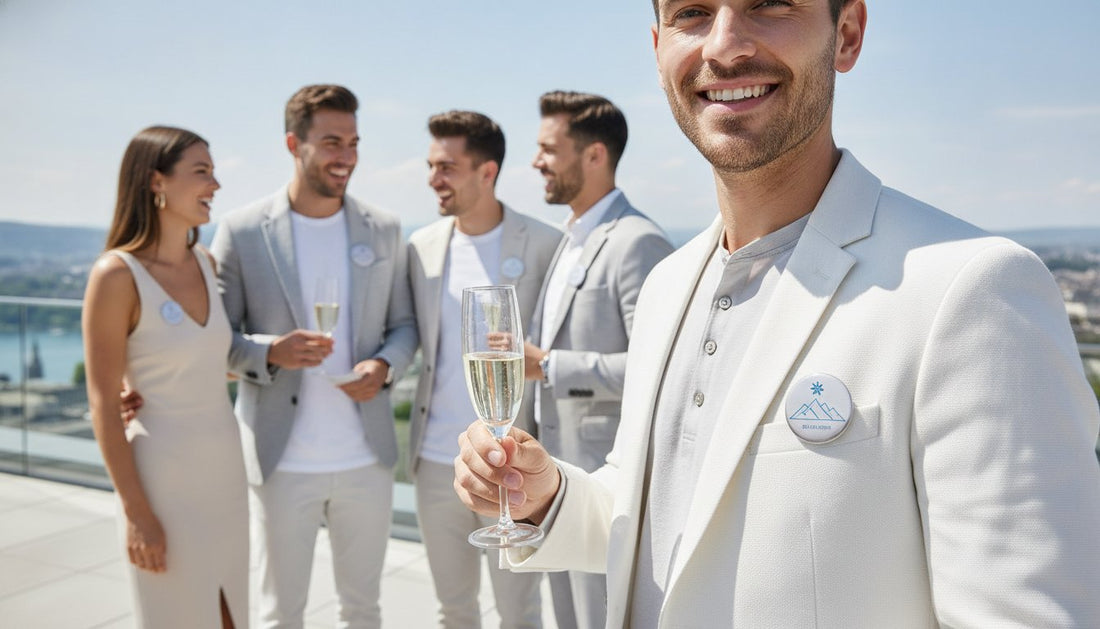 Buttons für Polterabend gestalten: Der ultimative Guide für unvergessliche JGA-Accessoires