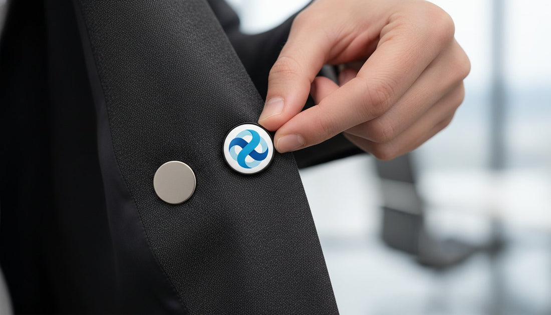 Buttons mit Kleidungsmagnet: Die textilschonende Alternative für 2026