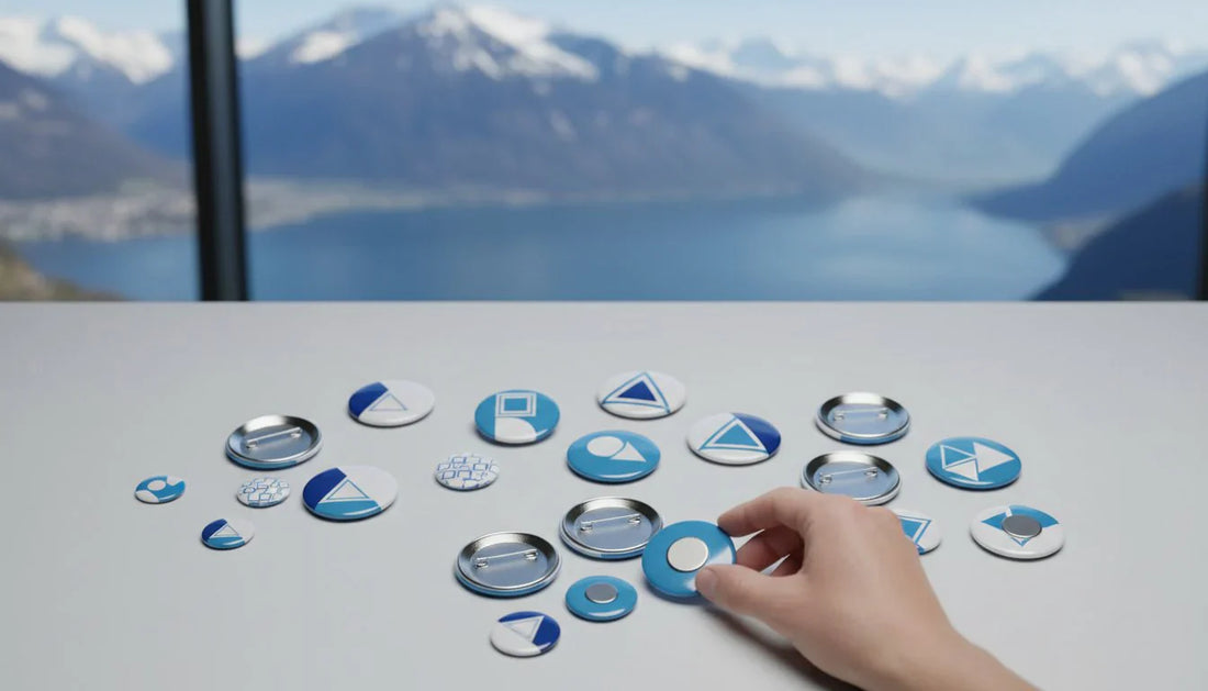 Buttons bedrucken Schweiz: Der Experten-Guide für Qualität & Design 2026