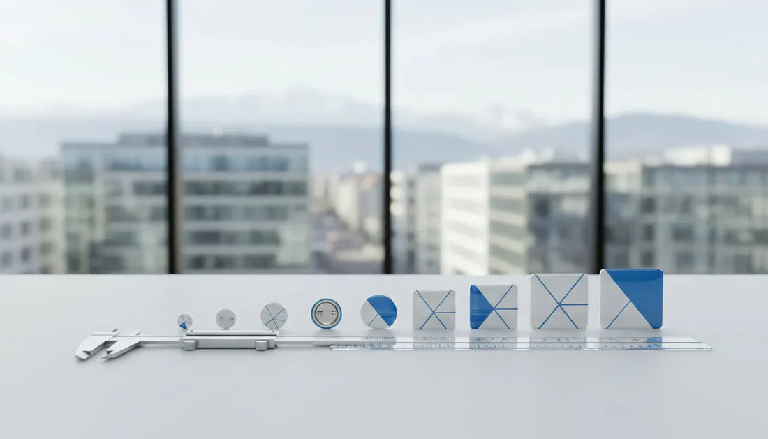 Button Grössen: Der komplette Guide für Ihre Ansteckbuttons in der Schweiz 2026