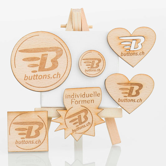Holz Buttons bestellen: Der ultimative Guide für nachhaltige Anstecker in der Schweiz 2026