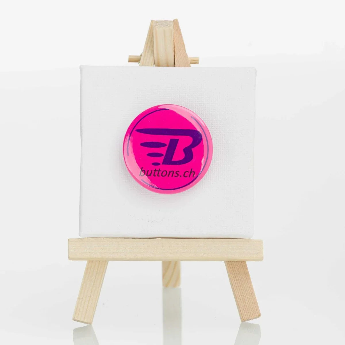 neon-button-37mm-neonpink-9835881 - www.Buttons.ch