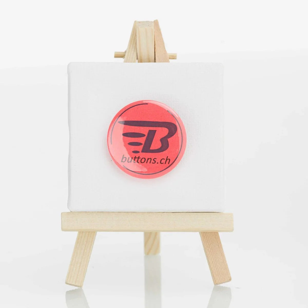 neon-button-37mm-neonrot-8337103 - www.Buttons.ch